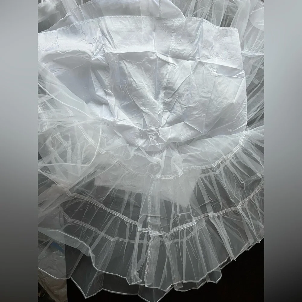 Petticoat Retro -Girl’s -  Underskirt Tutu Skirt Hoopless/ Size S & M - Picture 3 of 6